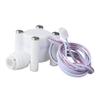 Liquid Water Flow Sensor Counter 1/4'' Quick Plug Plastics Turbine Flowmeter