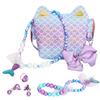 Children's Role-Playing Handbag Toy Set with Watch & Coin Purse - Perfect Birthday Gift for Girls