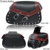 Bike Side Storage Fork Tool Pouch for Harley for Honda 1 Pair 2pcs Universal Motorcycle Saddle Bags