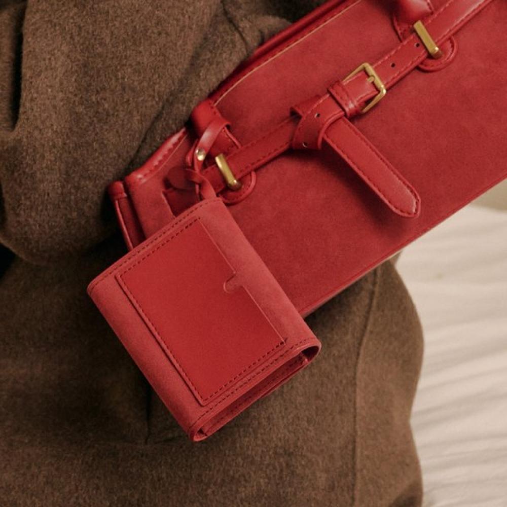 Allincomplete Luna Card Wallet Suede  5 Colors 