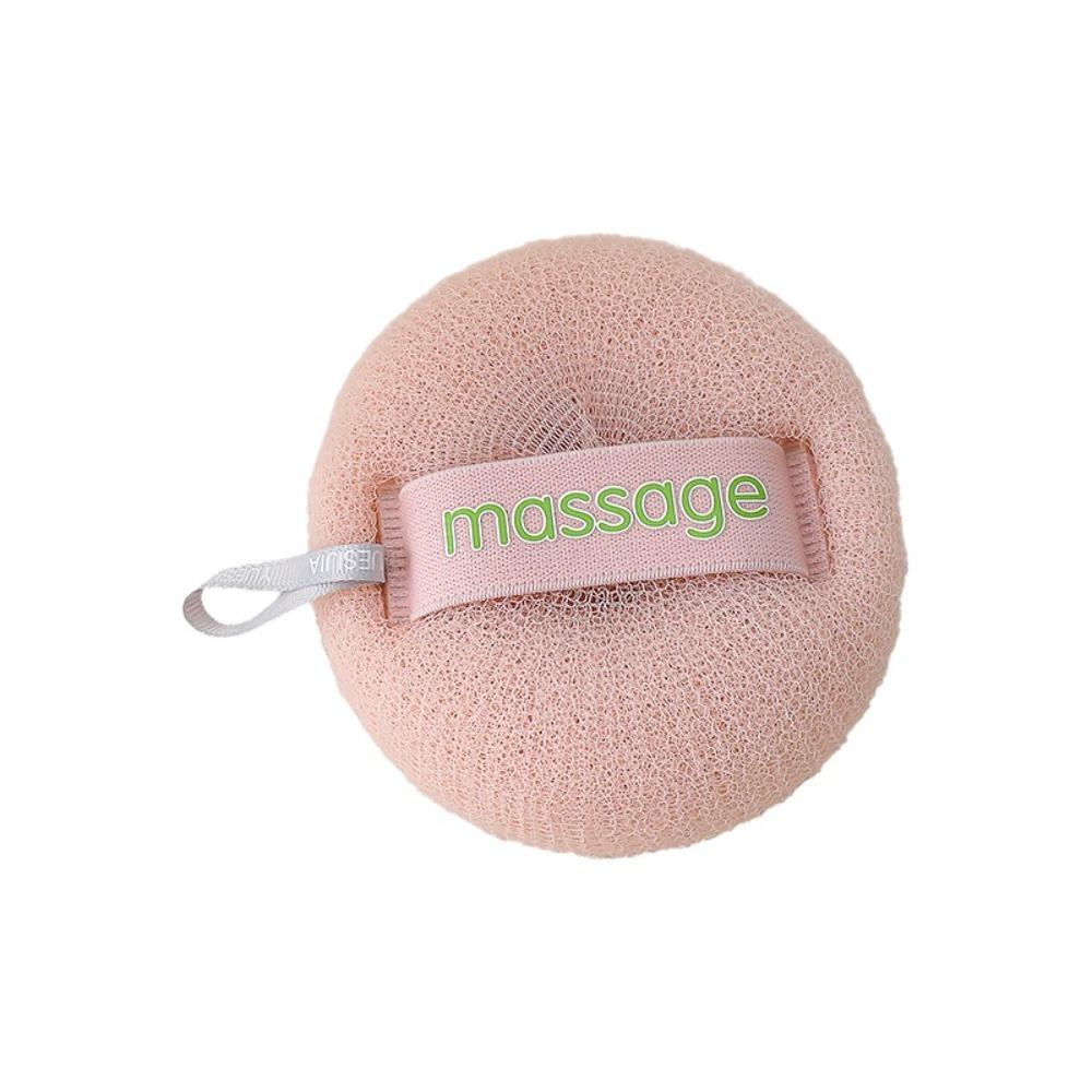 

2PCS Soft Shower Puff Exfoliating Bubble Balls Bathroom Supplies Bath Sponge Bath Time розовый