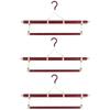 Set of 3 Kimono Premium Kimono Hangers for and with Obi Made In Japan Hangers, Judo, Kendo, More, Foldable, Extendable, Hanger,