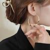 Large Unique High-End Hoop Earrings for Women - 2025 Exaggerated Light Luxury Style