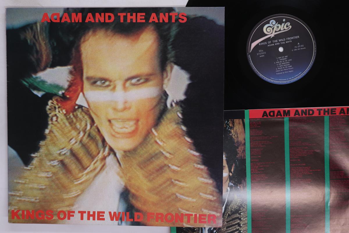 

Виниловая пластинка ADAM THE ANTS Kings Of The Wild Frontier 253P281 EPIC 1981 Япония Рок Б/у