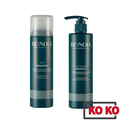 [RE:NOIA][Daiso] Shampoo 2 Types / Dry Shampoo 150ml / Scalp Cooling Shampoo 300ml