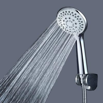 Handheld Showerhead with Pressurized 5-speed ABS Water Outlet, Showerhead with Hand Spray for Household Use