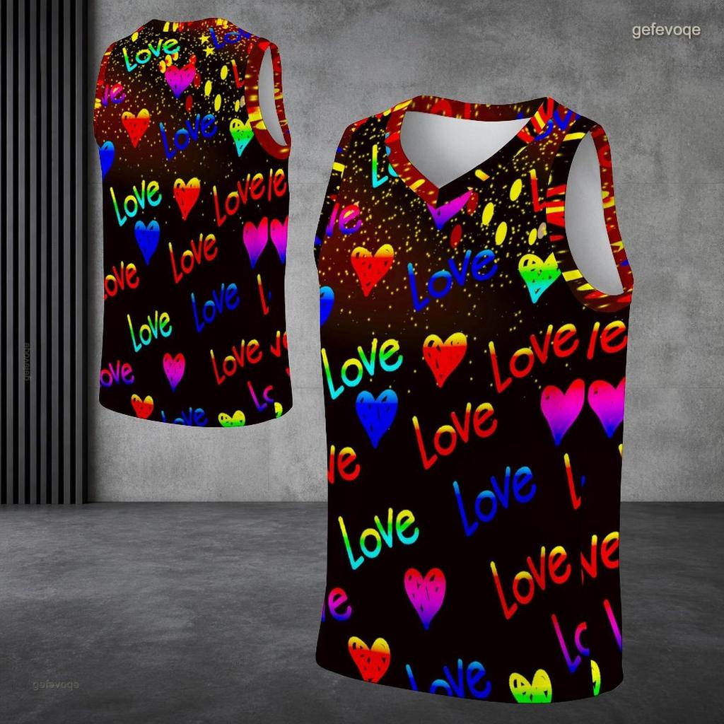 Men s Plus Size V Neck Sleeveless Printed Tank Top Black Mandala Pattern Straight Hem
