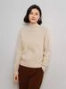 2024 Cashmere Women's Half-High Collar Slimming Pullover Wool Sweater, Long Sleeve, Autumn/Winter Collection