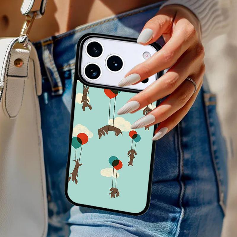 Dachshund Sausage Dog Doxie Phone Case For iPhone 17 Air 14 15 13 12 Max Cover For Apple 14 15 16 16e 11 Pro Max Plus Coque