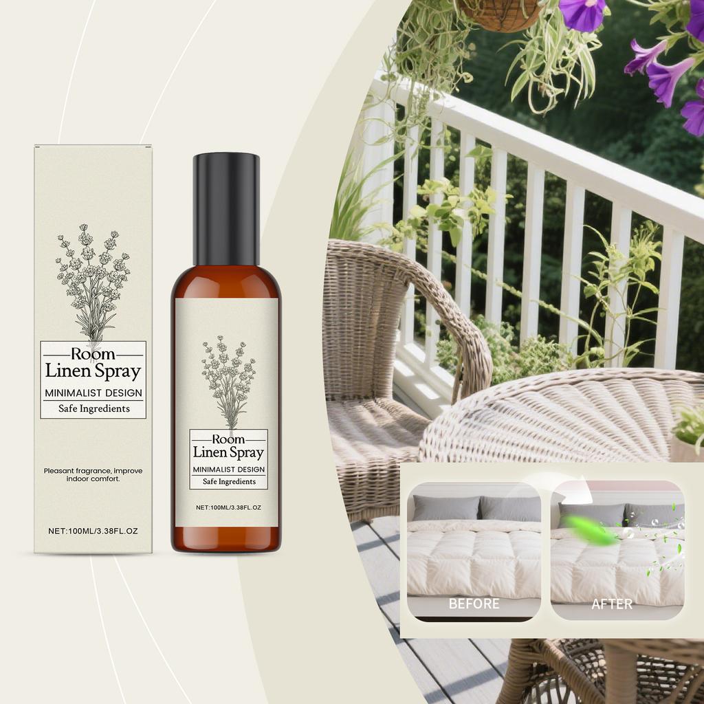 Raumspray Lavendelduft Hält Lange. Heimhotel Deodorant und Lufterfrischer. Füllt den gesamten Raum schnell aus, 100 ml