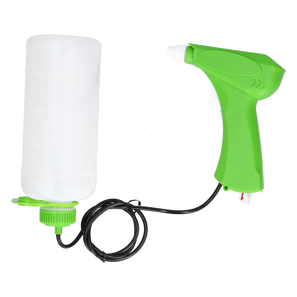 1L Mini Watering Bottle Portable Electric HandHeld Watering Sprayer Can Pot for Garden