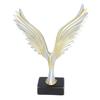 Eagle Abstract Figurine Decorative Resin Geometric   Animal Wing Sculpture Ornament for   Living Room