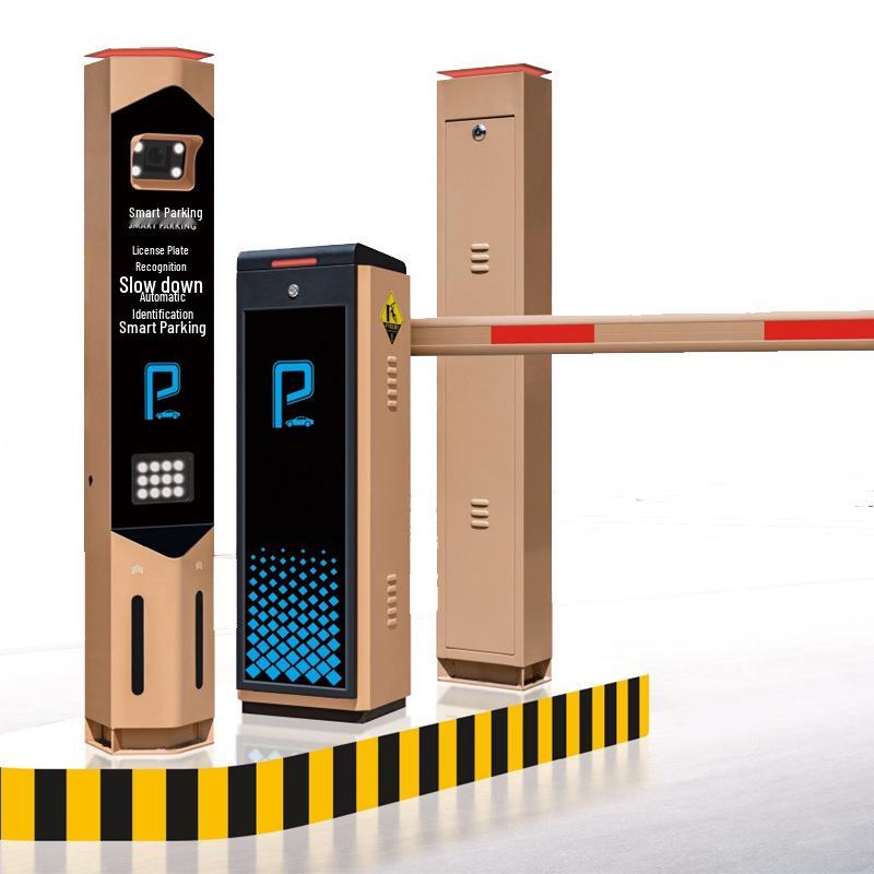 Articulated Arm Straight Boom Barrier for Underground Garage Entrance/Exit with Height Limit Folding Arm