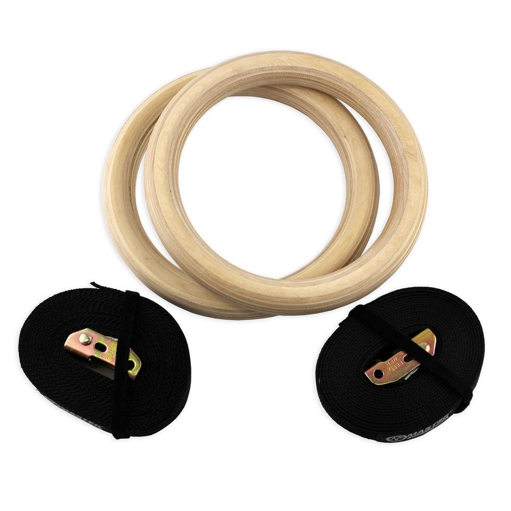 Wooden gymnastic rings MASTER