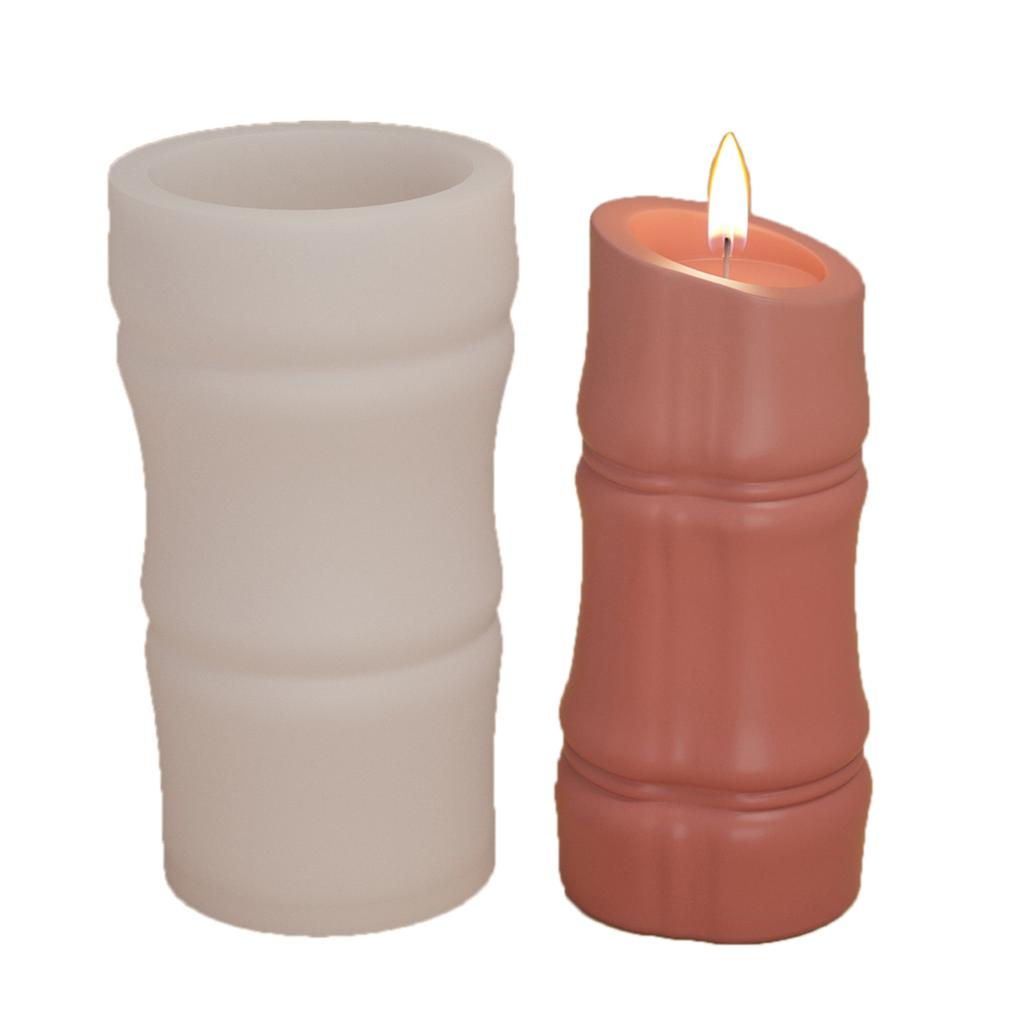 Silicone Molds Panda Candle Molds Handmade DIY Soap Baking Molds Bamboo Shoots Resin Casting Molds for Candle Making