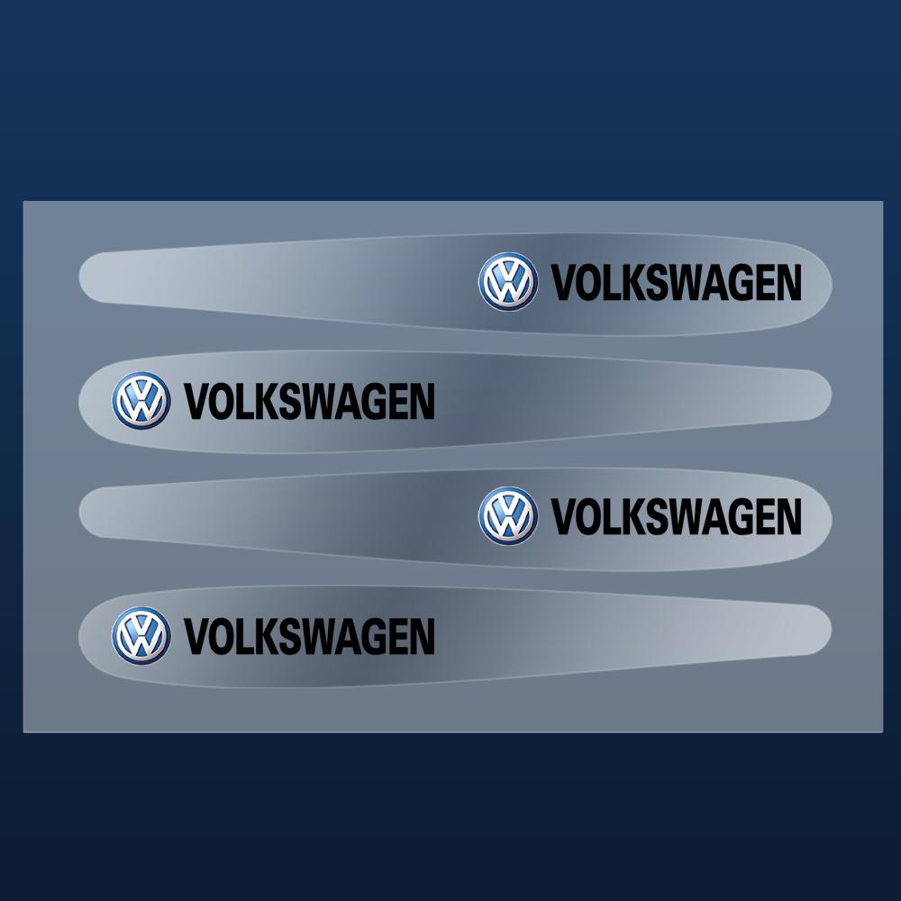 2026 Heiß Für VW VOLKSWAGEN 4/8 Stück Transparenter Auto-Türgriff Kratzschutz Schutzfolie Aufkleber für Volkswagen VW Caddy Touar