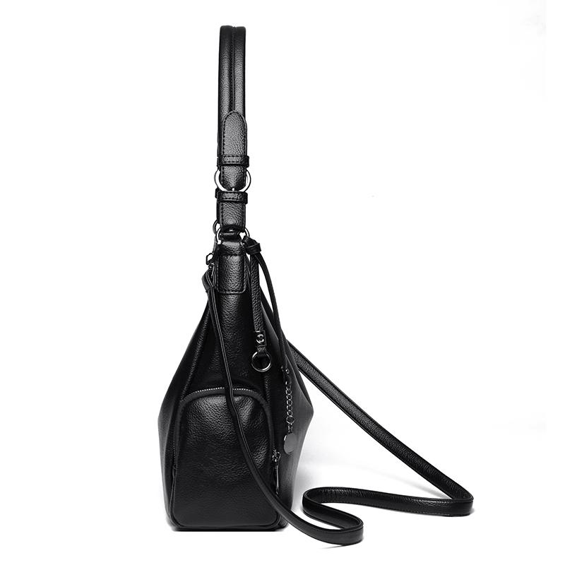 Fashionable Faux Leather Shoulder Bag,women's Large Capacity Handbag,retro Shoulder Bag,multi Pocket Crossbody Bag Suitable for Daily Use and Shopping
