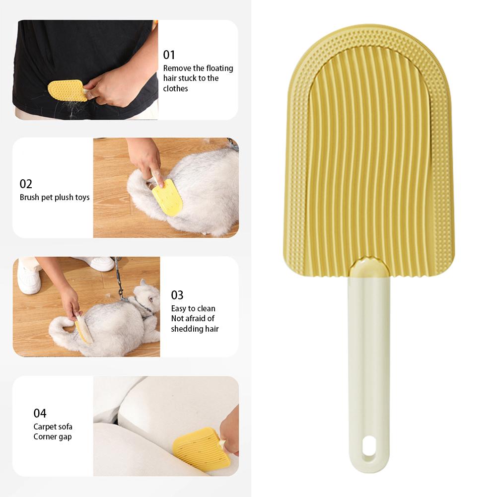 Cat Tongue Grooming Comb Hair Removal Floating Brush For Removing Hair Knots