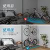 Bicycle Stand for 2 Gravity Wall Lean Type Bicycle Display Stand Cycle Stand Indoor Freestanding Wall Mounted Bike Stand Height Adjustable Hook
