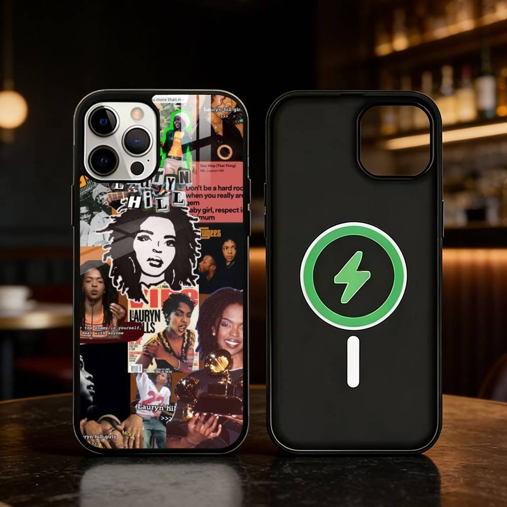 Sängerin L-Lauryn Hill Handyhülle Für iPhone 17 16 15 14 13 12 Pro Max Plus für Spiegel Kabellose Magnetische Abdeckung