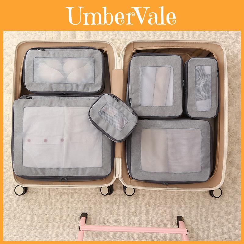 Modern Travel Suitcase Packing Cubes With Ecofriendly Rpet Fabric For Clothes And Accessories