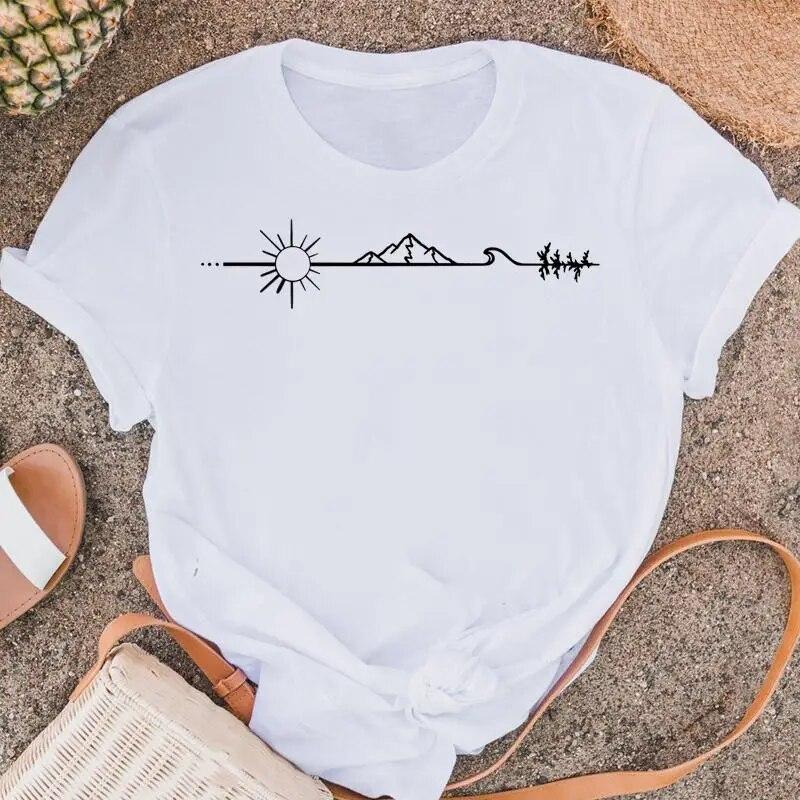 Женские футболки в стиле фламинго — фото 25