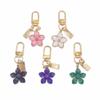 Cute Flower Pendant Ornaments Bag Hanging Funny Cherry Blossom Keychain  Backpack Accessory