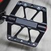 Seal Bearings Bicycles Platform Pedals Replacement Nylon Fiber Bicycles Flat Pedals Wide Flat Cycling Pedals Enduring