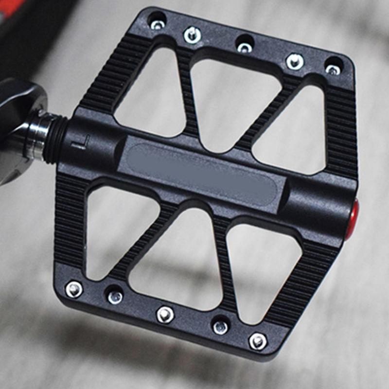 Seal Bearings Bicycles Platform Pedals Replacement Nylon Fiber Bicycles Flat Pedals Wide Flat Cycling Pedals Enduring