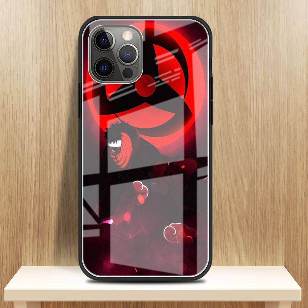 

Стеклянный чехол с рисунком аниме для Apple iPhone 11 14 13 Pro 12 7 8 Plus SE 2022 XR X XS Max 6 6S закаленный чехол для телефона iPhone 6 6S