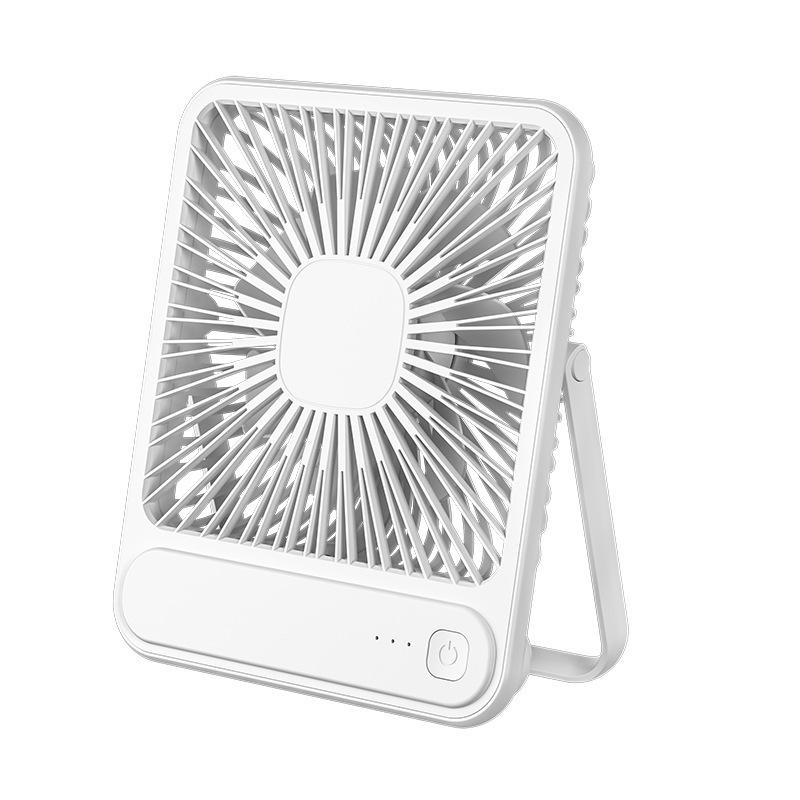 Ultra-Thin USB Desktop & Handheld Portable Mini Fan - High Wind Power, Compact Design for Outdoor Use