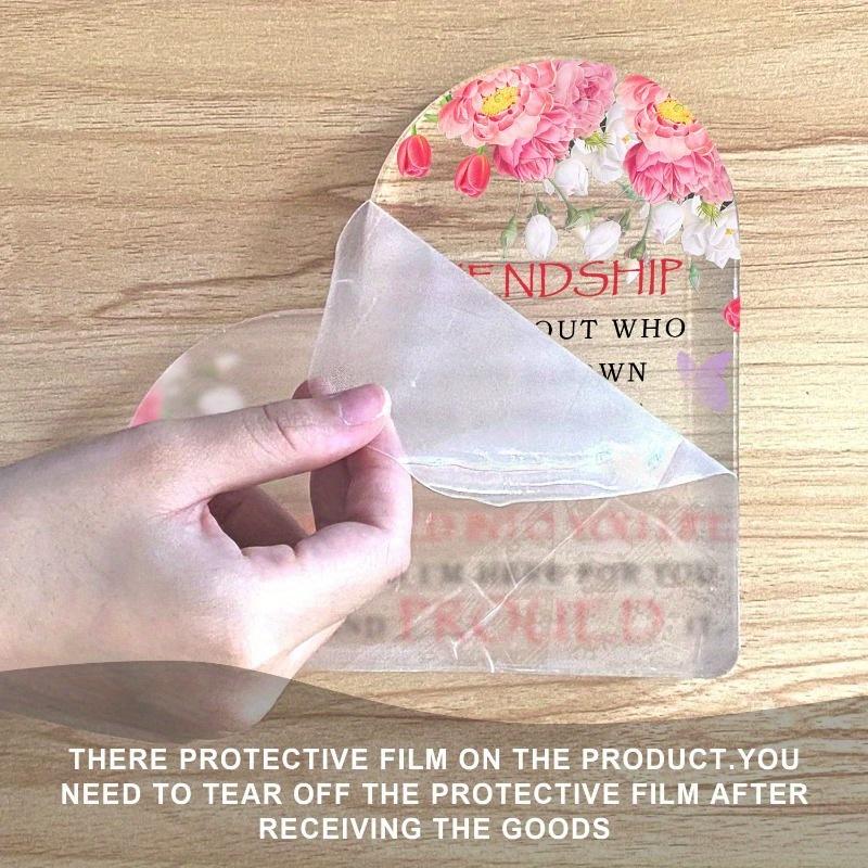 Acrylic Friendship Heart - Bestie Birthday Gift & Home Office Decor