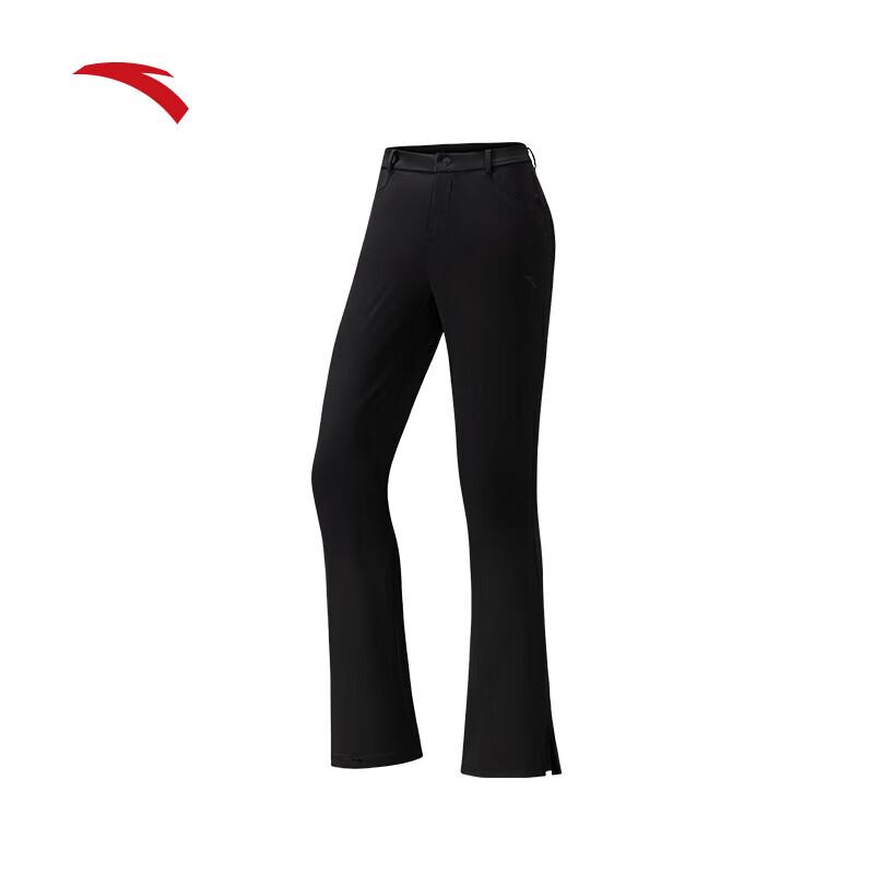 Anta Women s Flared Ice Silk Sports Pants M