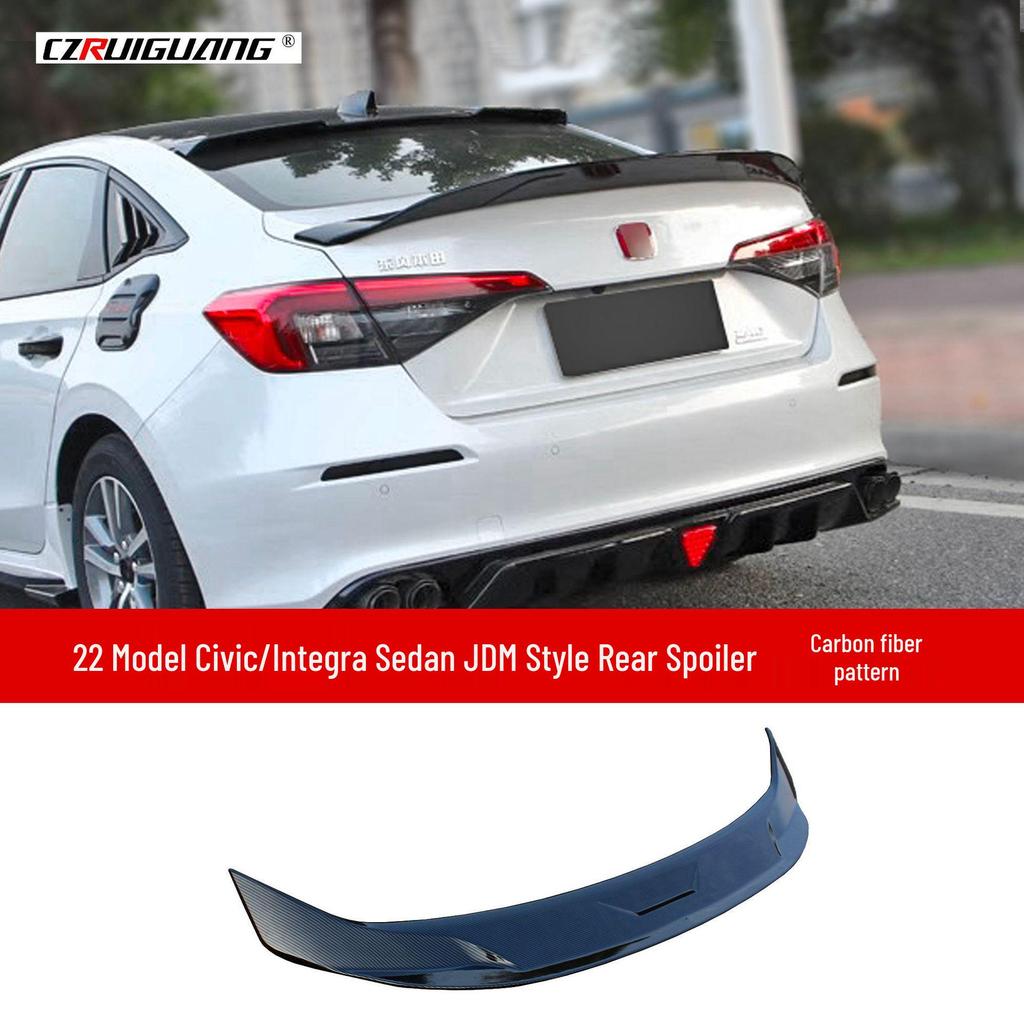 Honda Integra/Civic Front Lip, Rear Spoiler, Side Skirts, Rear Lip, Louvers, and Exhaust Tips Body Kit