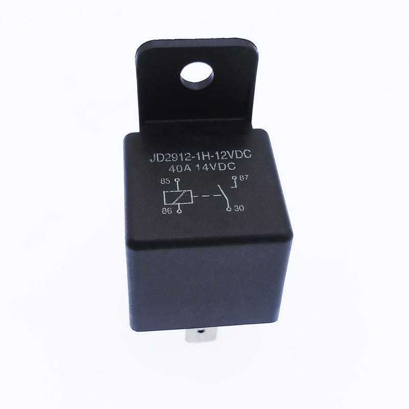 40A Auto Car Relay JD2912 4 Pin 5 Pin DC 12V 24V 36V 48V with Mounting Hole Coil Power 1.8W Automobile Control Device with Line Relays 5