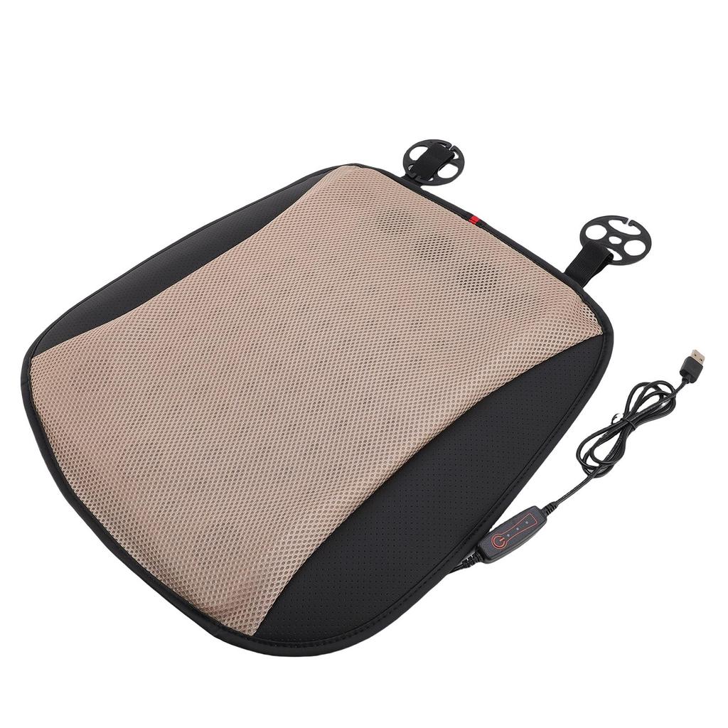 Cooling Car Cushion USB Powered 3 Temperature Settings Universal Ventilated Cooling Car Pad for SUV Truck Van RV Seat