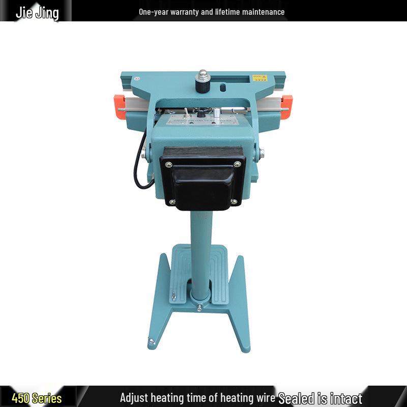 Single-Sided SF450 Aluminum Frame Foot Pedal Film Cutting & Sealing Machine