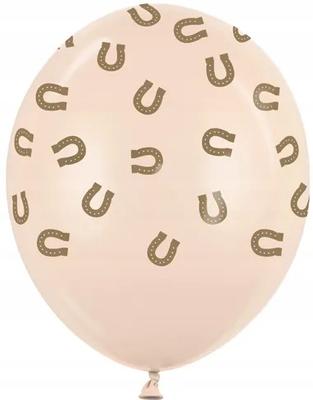 Balon Lateksowy Podkowy Koń Konik Western Rodeo Farma Urodziny Party