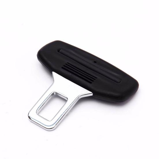 1Pair Universal Car Safety Buckle Seat Belt Clip Insert Alarm Stopper Clamp