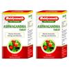Ashwagandha Tablets 60 Count Pack of 2 Herbal Supplement for Immunity Stress Relief and Mind Rejuvenation