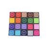 Stamp Pad with a Wide Range of Colors, 20 Color Set, Water-based Ink Stamp, High Color, Handmade Stamp Pad, DIY Finger Paint, Can Also Be Used On