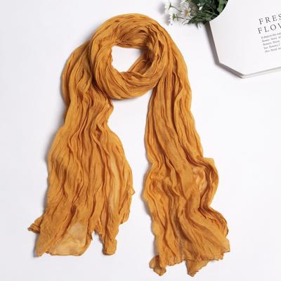 Twist Scarf, Balinese Yarn Candy Colored Pleated Scarf, Shawl Ladies Scarf