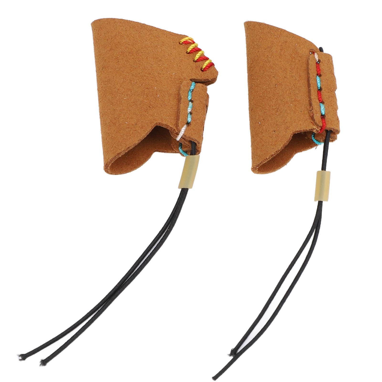 

Fishing Finger Sleeve or Artificial Leather Fly Line Stripping Guard ive Tool Accessory for Thumb Index Finger