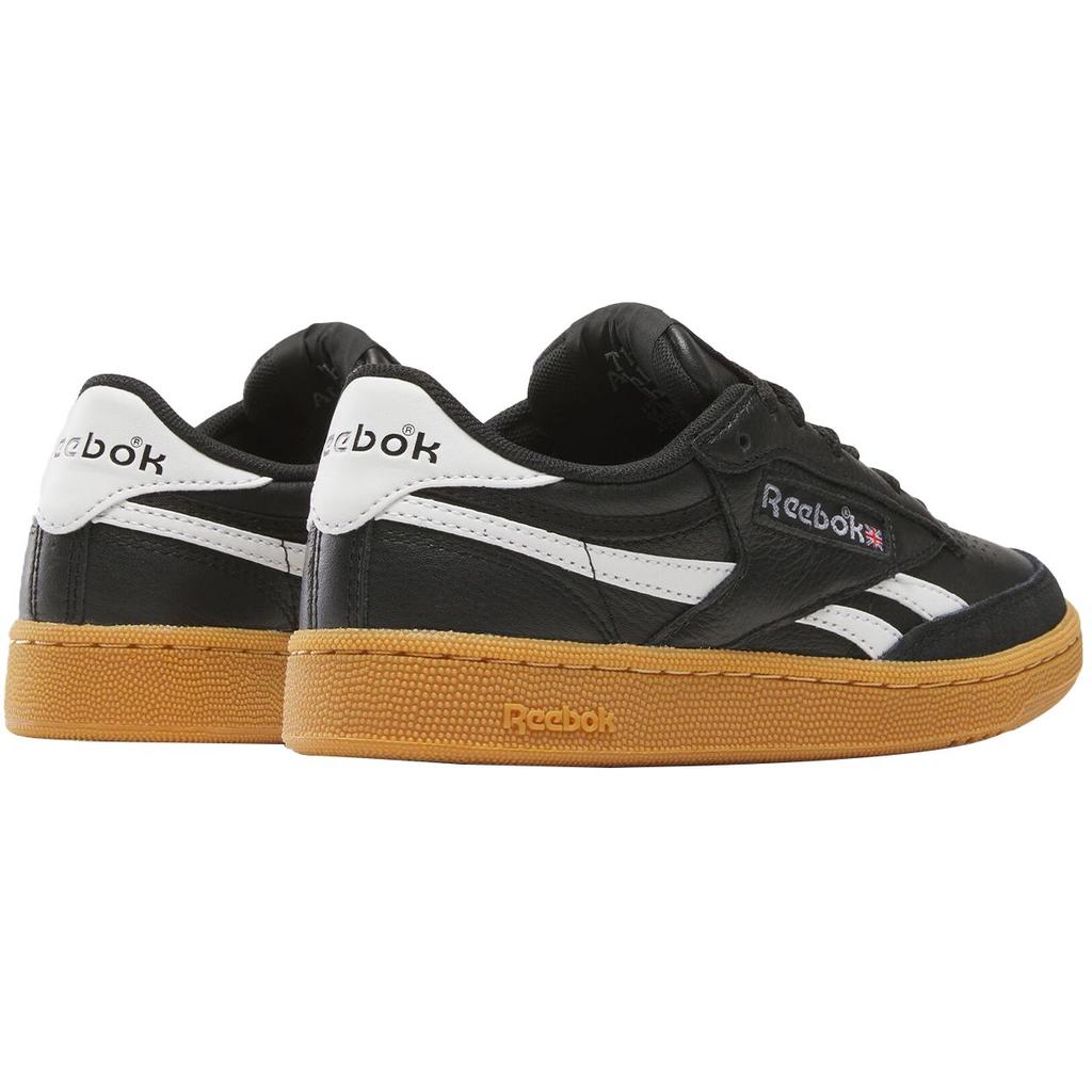 Reebok Club C Revenge Vintage Black Gum Men Sneakers White 100202317