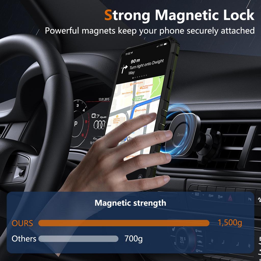 Etui na iPhone'a 15 14 13 12 11 Pro Max Magnetyczny uchwyt pierścieniowy Ochronne podstawki Magsafe Len Full Mirror Cover Obudowy Kickstand