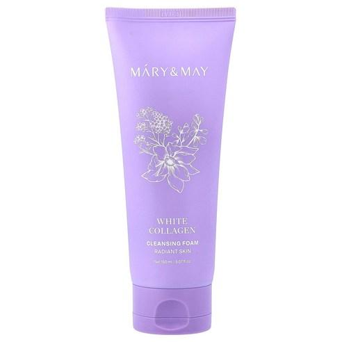 [MARY & MAY] White Collagen Cleansing Foam - 150ml