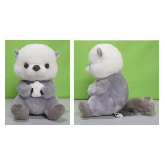 Amuse Ukiuki Rakko ST Rai-chan stuffed toy, total length approx. 13cm703698