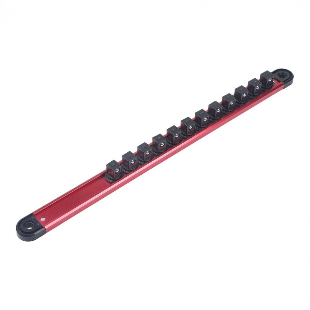 Socket Holder with 360 Swivel and Slide Function for 1/4 3/8 1/2 Inch Sockets