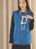 Cohen Denim Ribbon Vest 76606440186 7500 COBALT(75) FREE