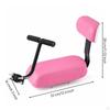 Rear Child Seat with Backrest Cushioned Two-Wheeler Cushion for Kids
